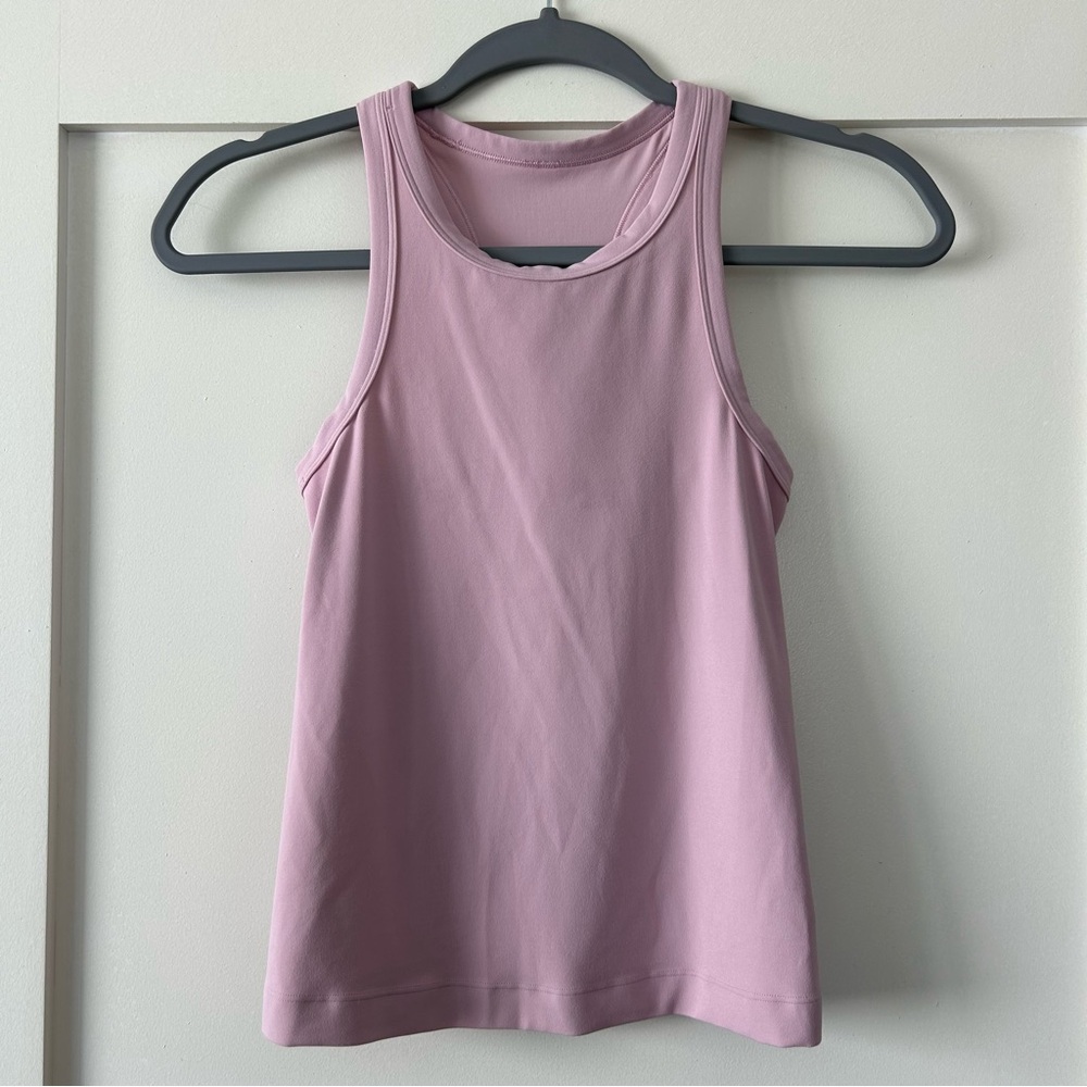 Lululemon Align Waist-Length Racerback Tank Top Pink